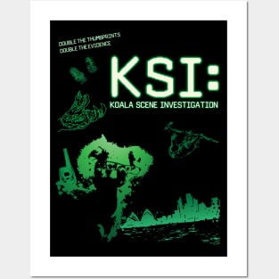 Koala Scene Investigation Posters and Art